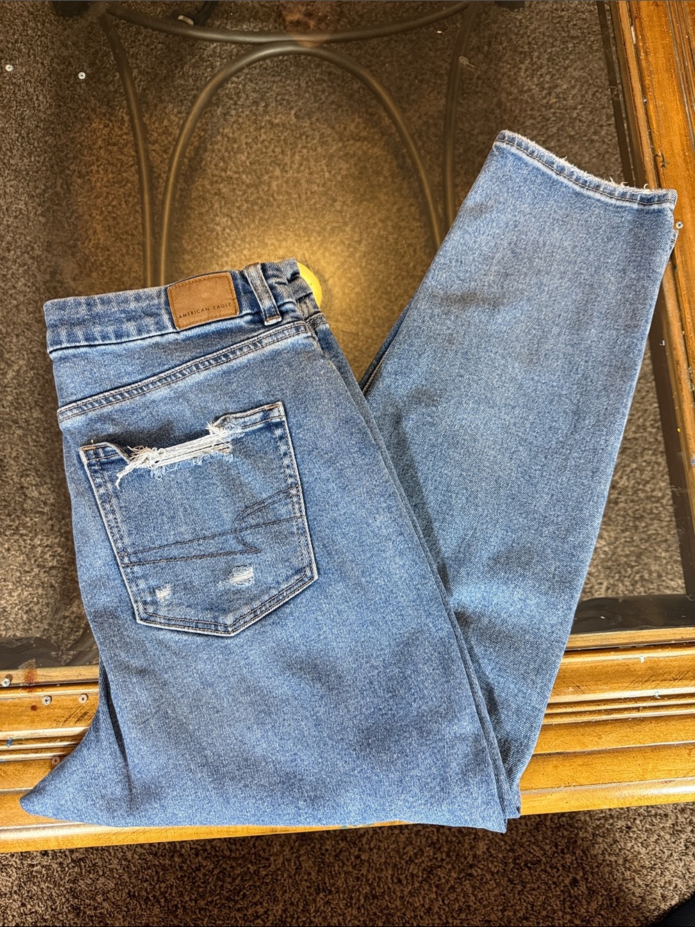 American Eagle Curvy Mom Jean Size 14